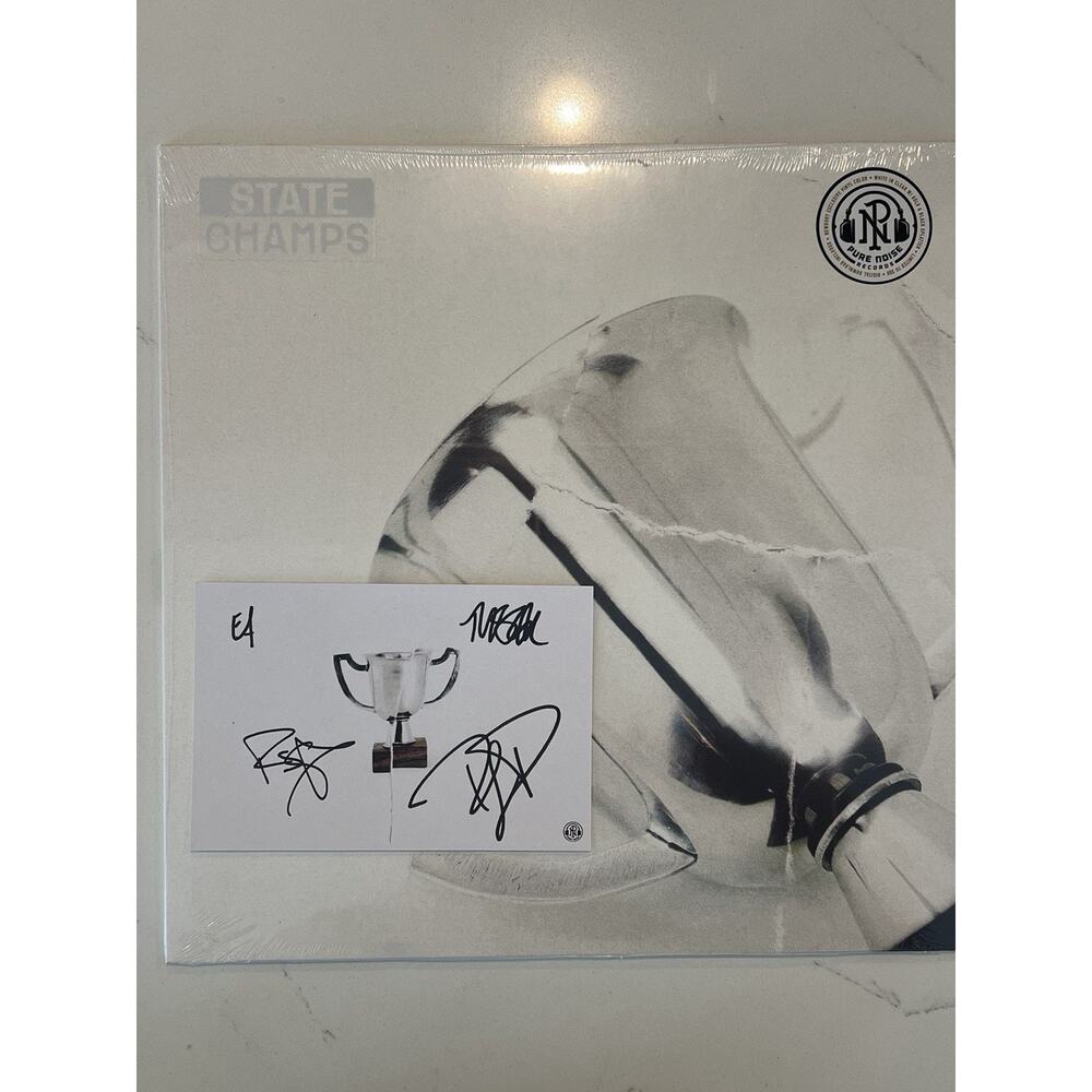 State Champs Self-Titled Vinyl LP Only 300 Pressed Signed AUTOGRAPHED #1